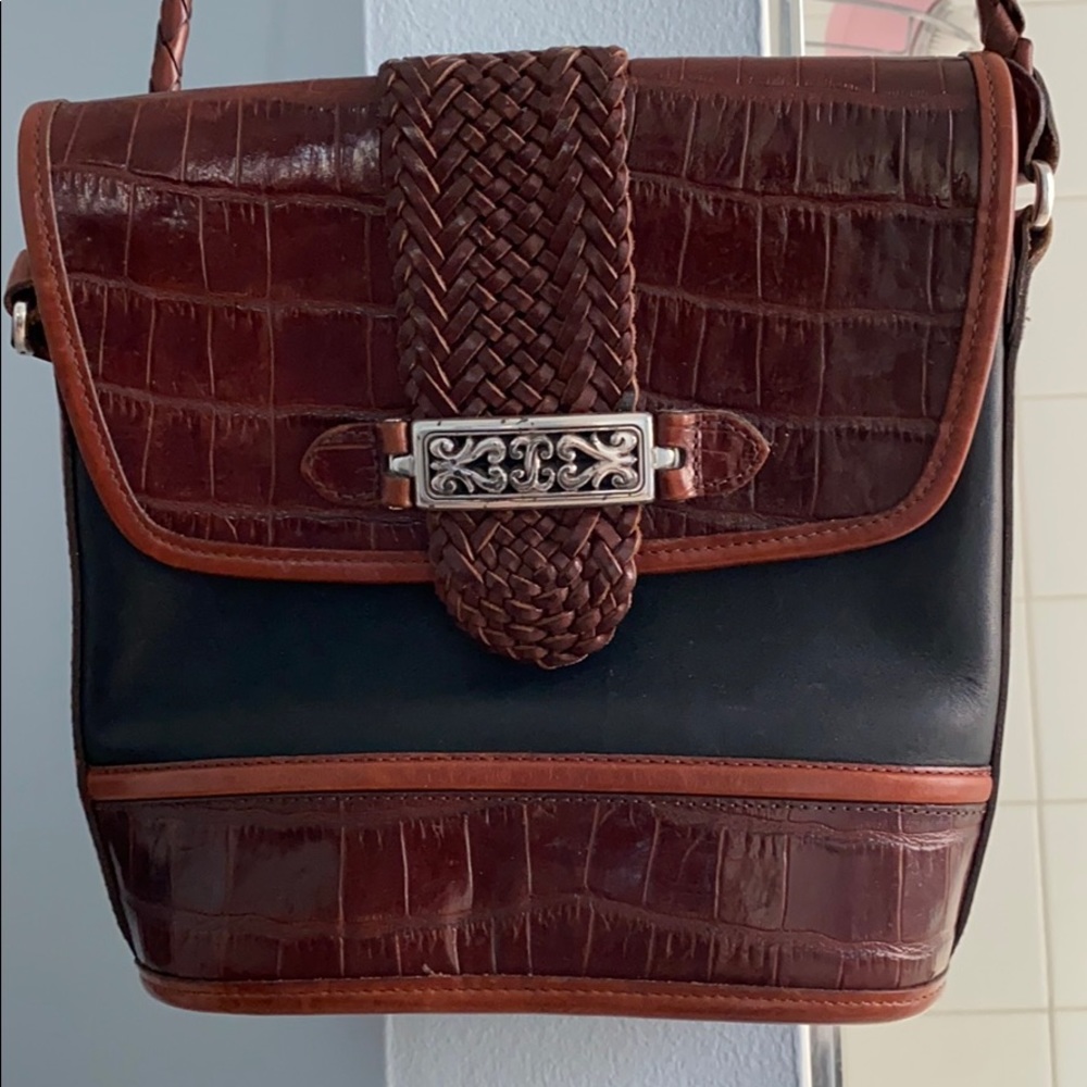 Brighton bag with braided strap